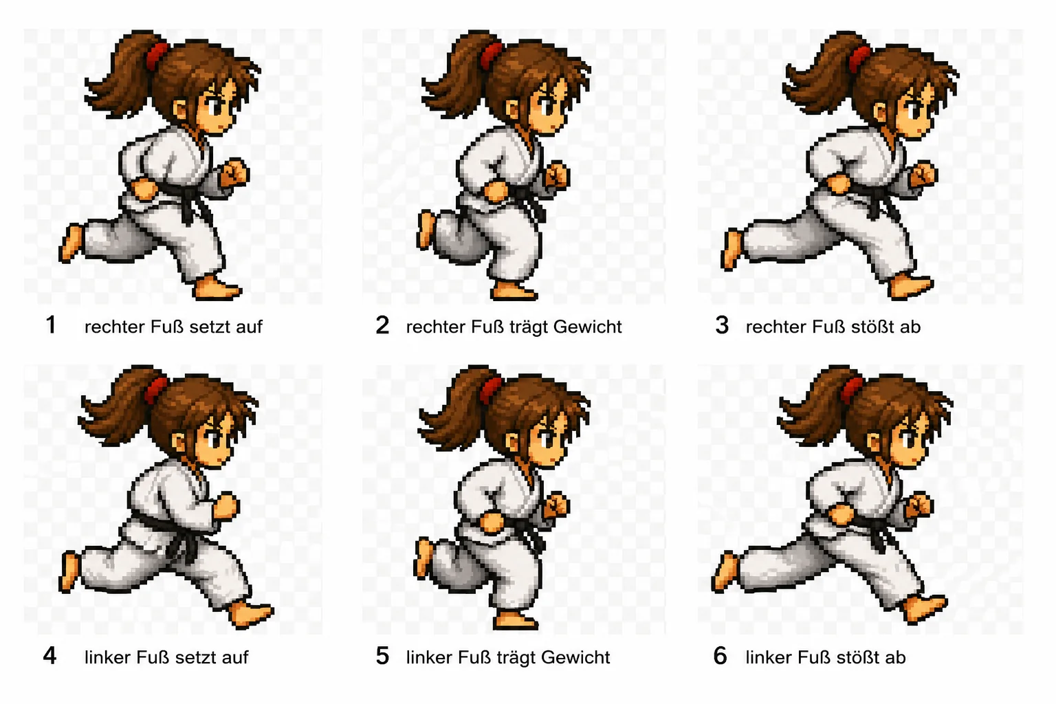 Pixelart-Animation von Agathe